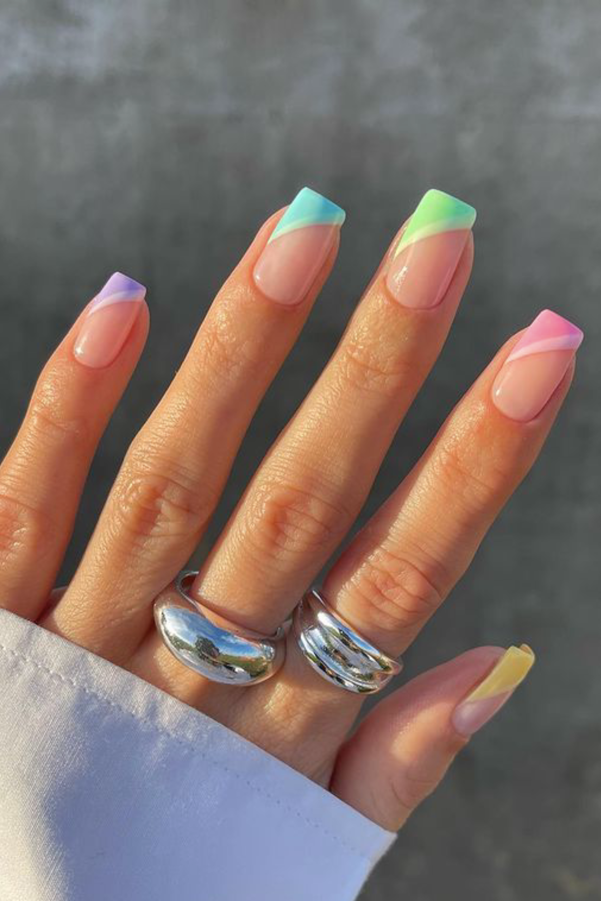 29 French Tip Nails That Are Seriously Trendy • Goodness